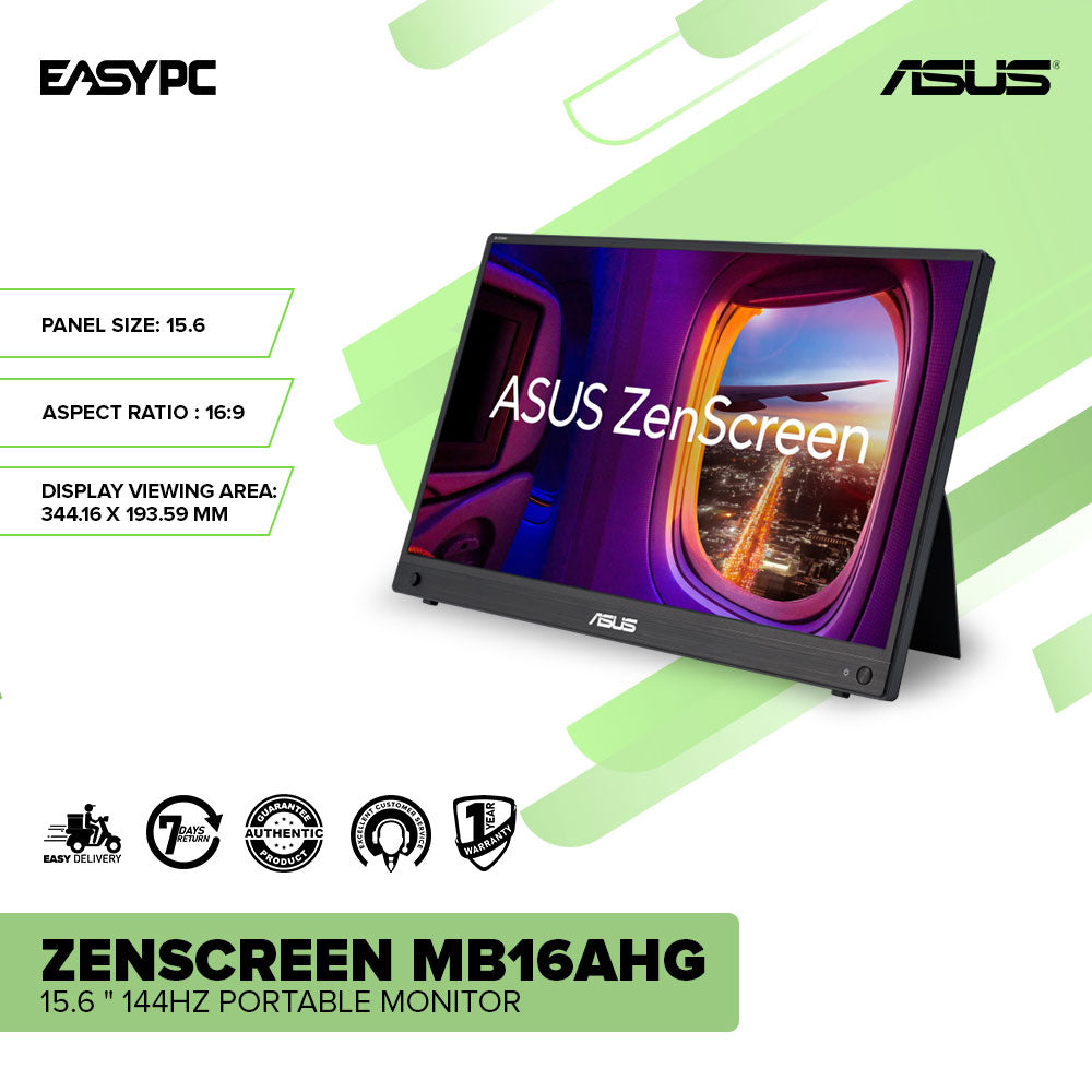 ASUS ZenScreen MB16AHG｜Monitors｜ASUS USA