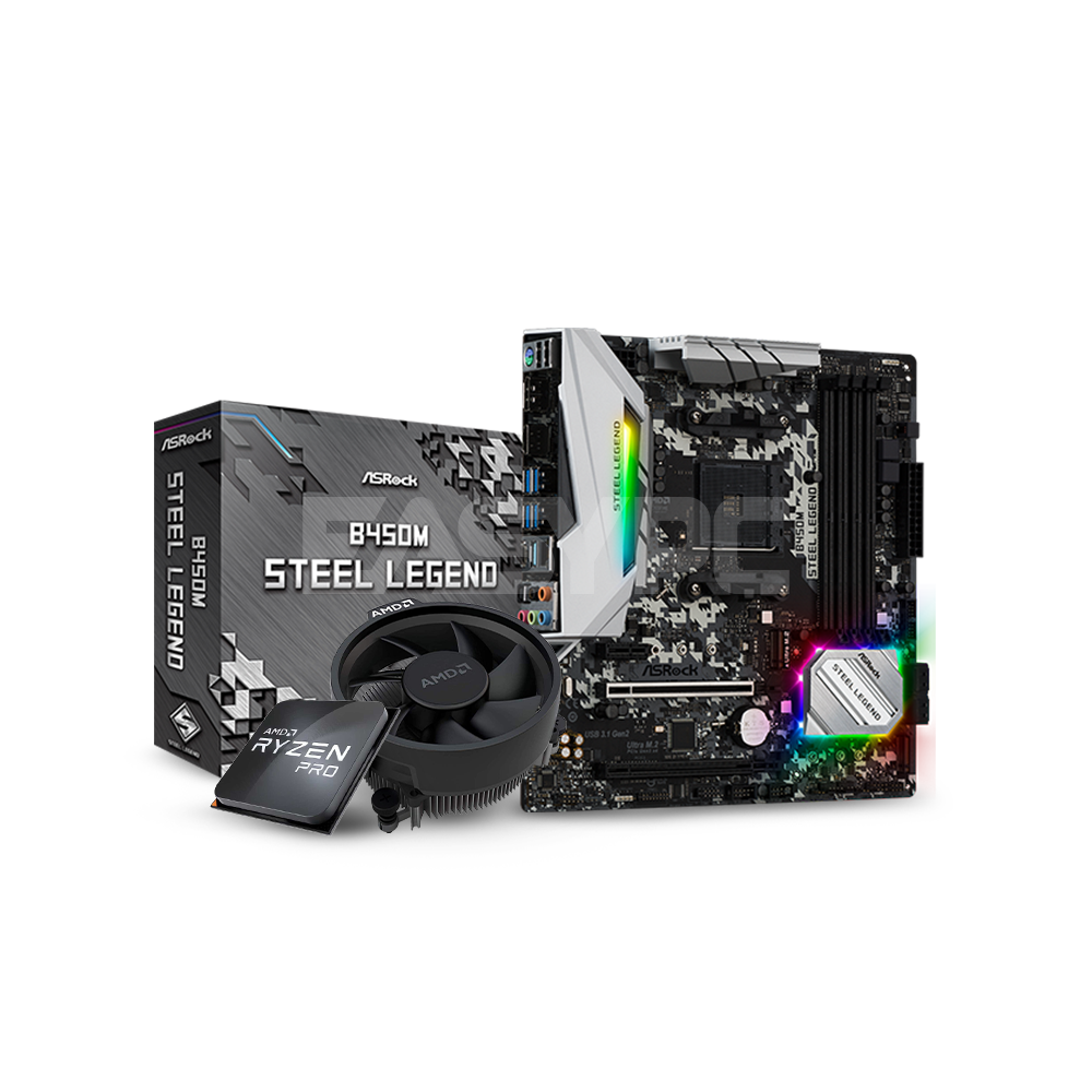 Asrock b450m discount legend steel