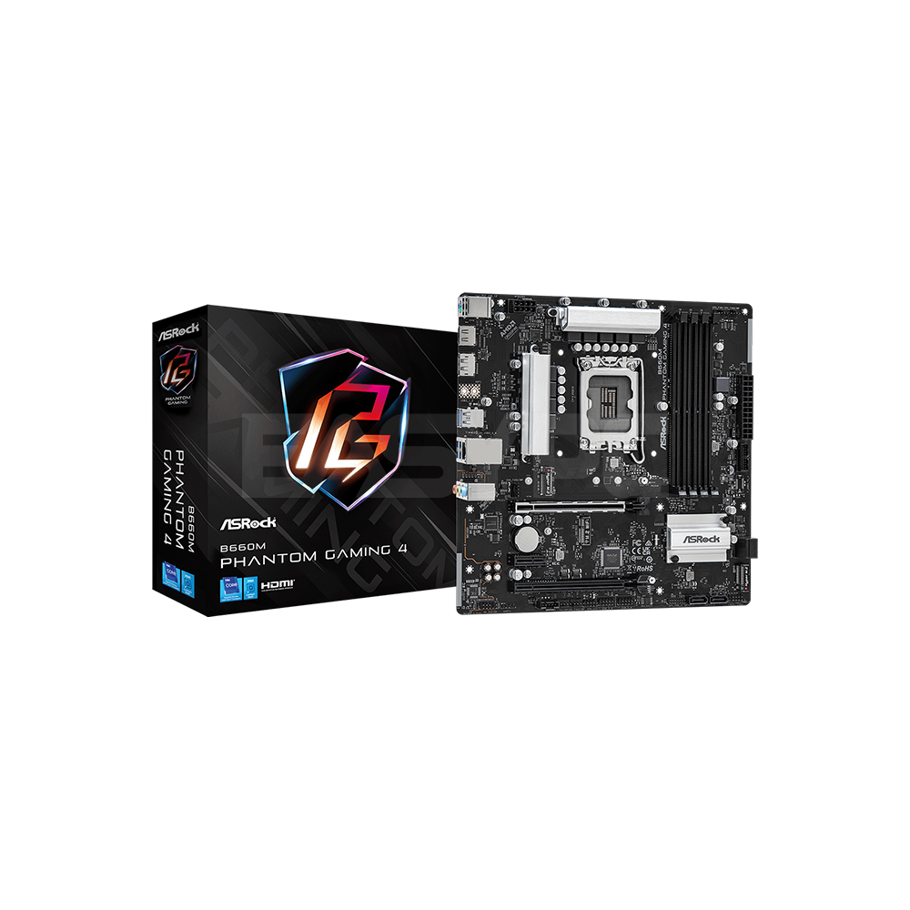 Asrock B660M Phantom Gaming 4 Socket LGA 1700 Ddr4 Gaming 