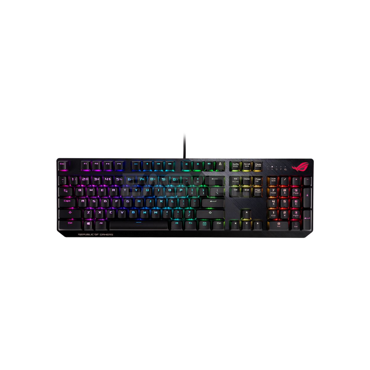 ASUS ROG STRIX SCOPE CHERRY MX RGB RED - PC周辺機器