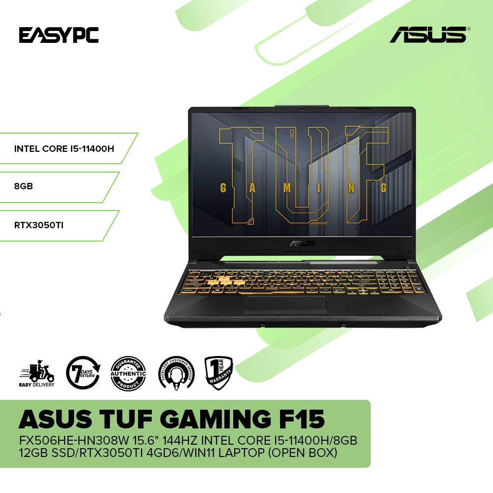 Asus TUF Gaming F15 FX506HE-HN308W