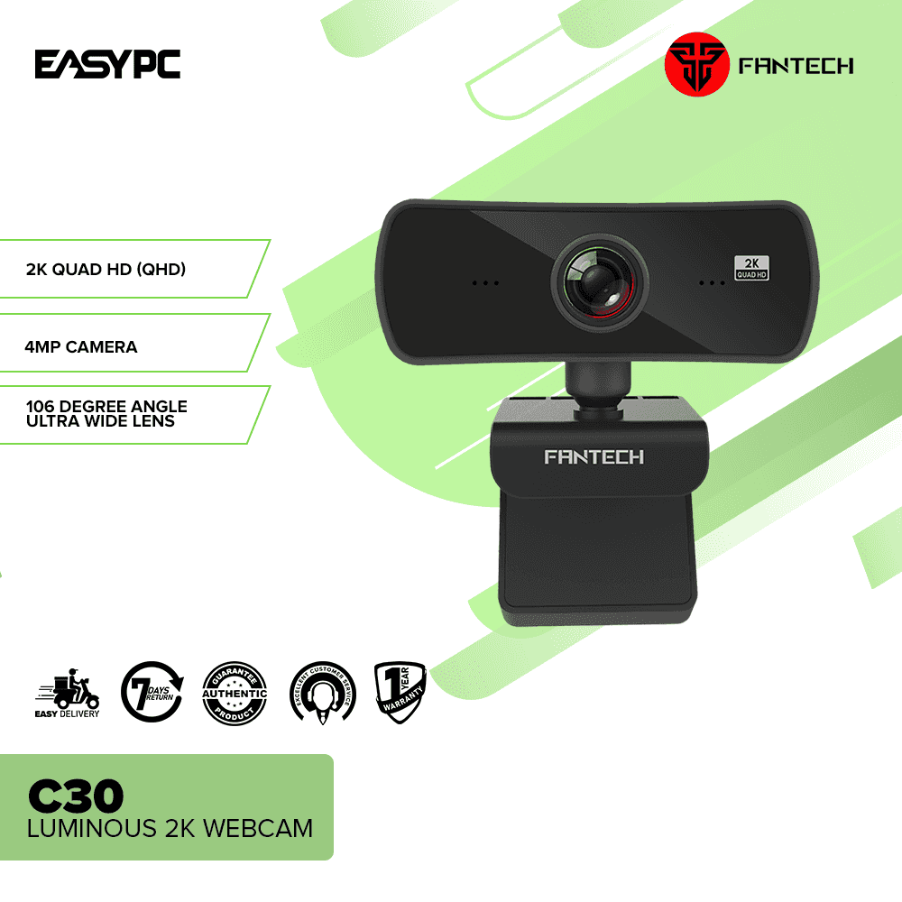 Fantech C30 Luminous 2k Webcam EasyPC