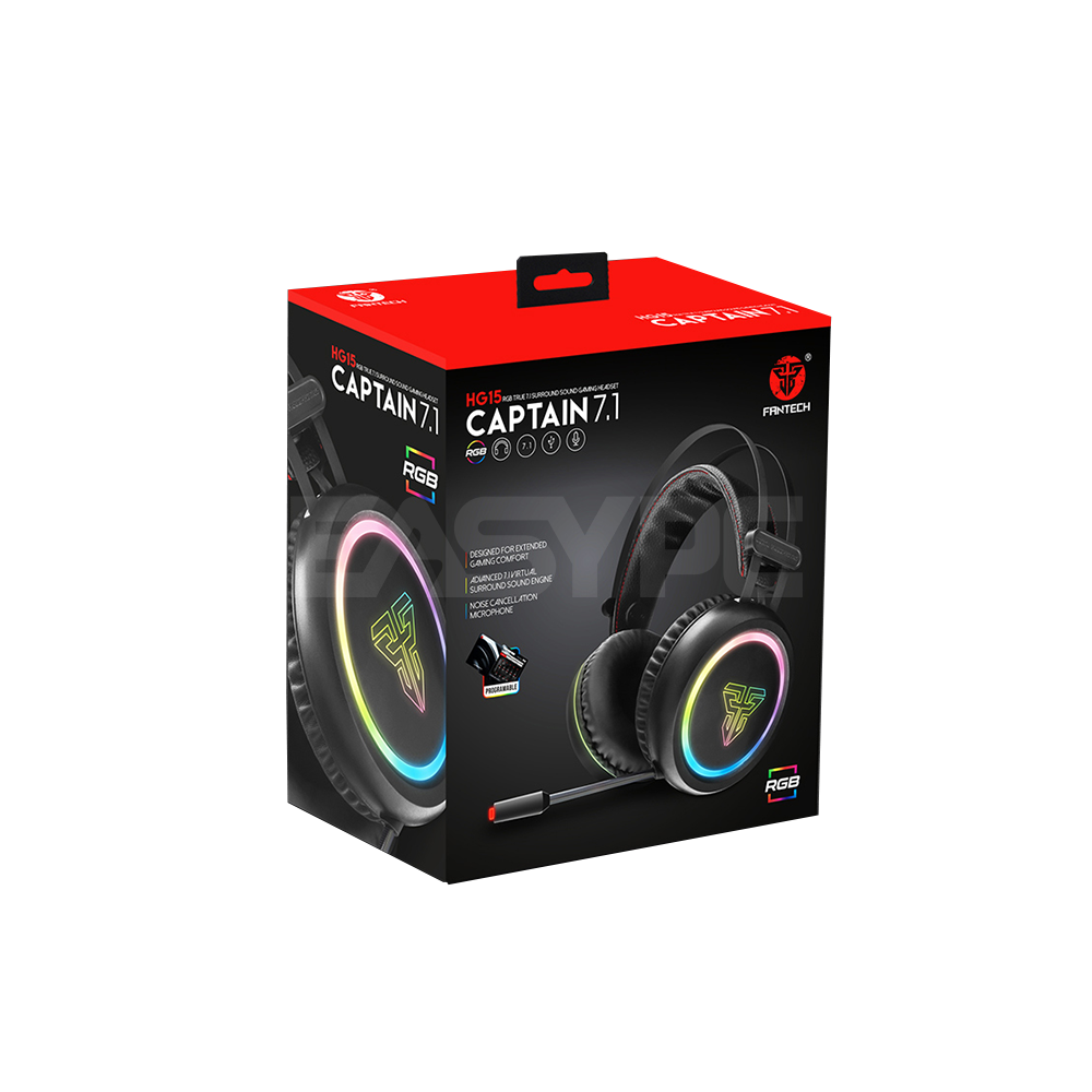 Fantech HG15 Captain 7.1 Software Noise Cancelling Microphone