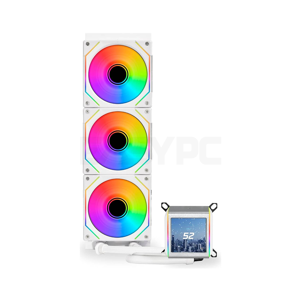 Lian Li Galahad II LCD 360 SL Infinity ARGB Liquid Cooling White – EasyPC