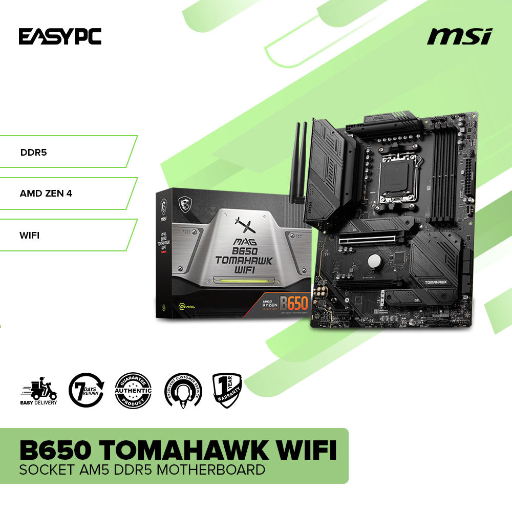 MSI MSI MAG B650 TOMAHAWK WIFI    ATX対応マザーボード B650 TOMAHAWK WIFI 返品種別B