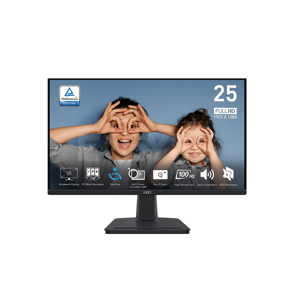 MSI PRO MP251 24.5" FHD 100HZ IPS Monitor EasyPC