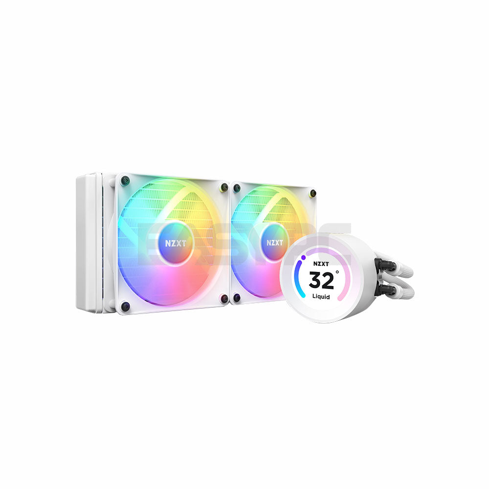 NZXT Kraken Elite 240 RGB White Liquid Cooler RL-KR24E-W1 – EasyPC