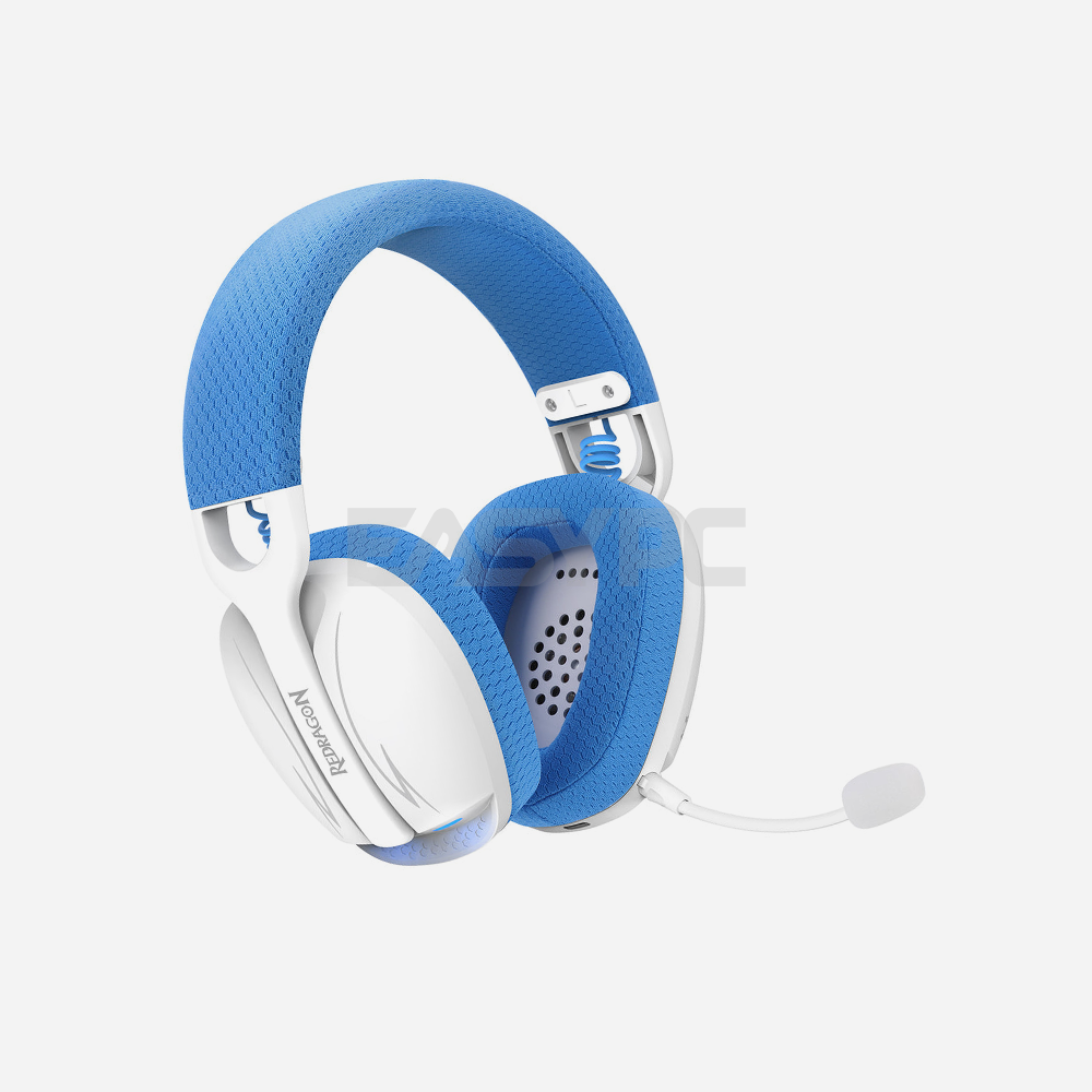 Redragon H878WB Skuld Pro Lightweight Wireless Gaming Headset Blue