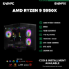 AMD Ryzen 9 5950X /B550M /RTX 4070 /16GB 3200MHZ / 1TB M.2 NVME / 750W / 360MM AIO / ATX CASE GAMING Pre-build