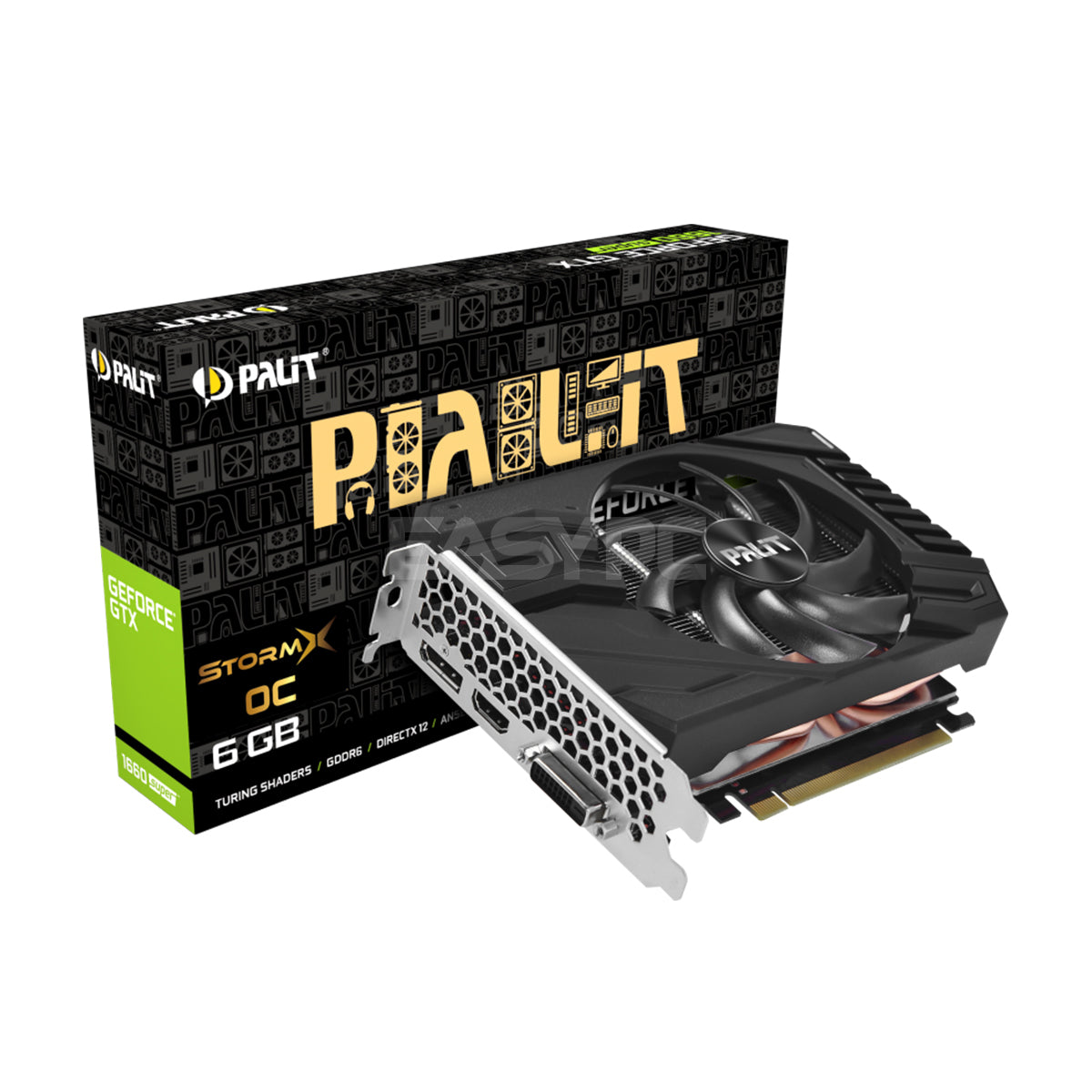 Palit NVIDIAÂ® GeForce GTX 1660 Super StormX Videocard 6gb 192bit