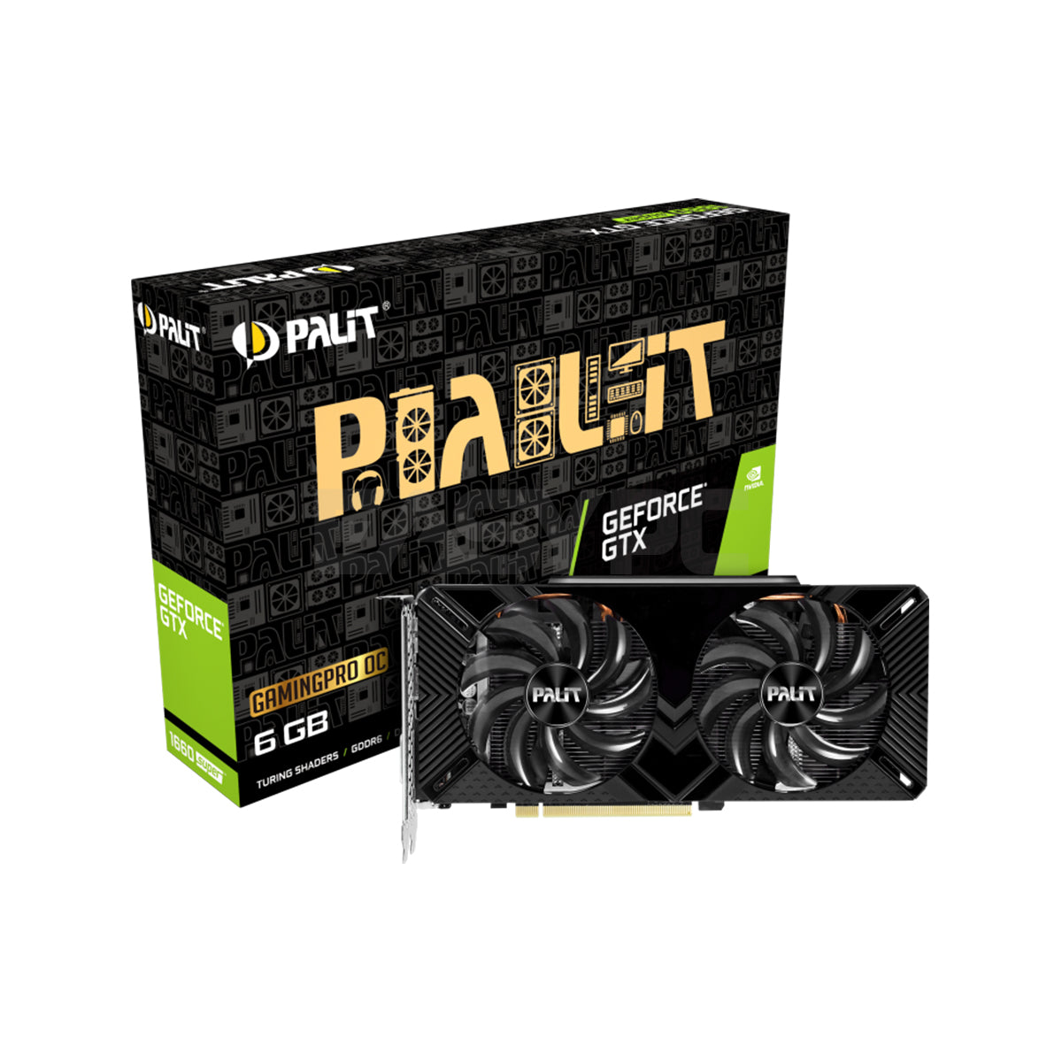 Palit NVIDIA® GeForce GTX 1660 Super Gaming Pro 6gb 192bit GDdr6