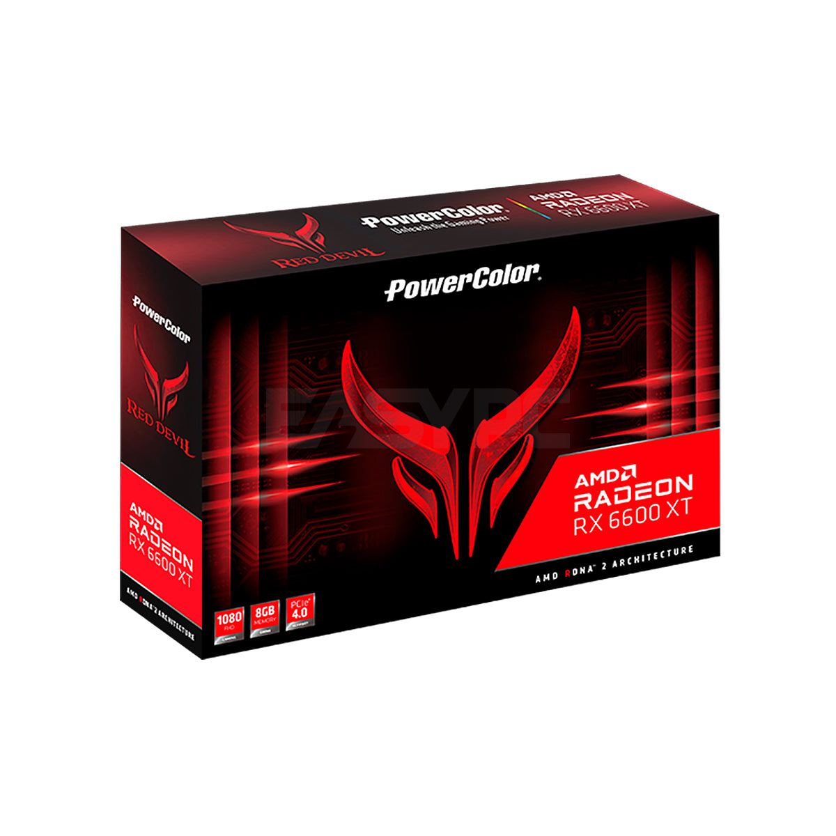 PowerColor Red Devil Rx 6600xt 8GBD6-3DHE/OC 8gb 128bit, Two-Ball