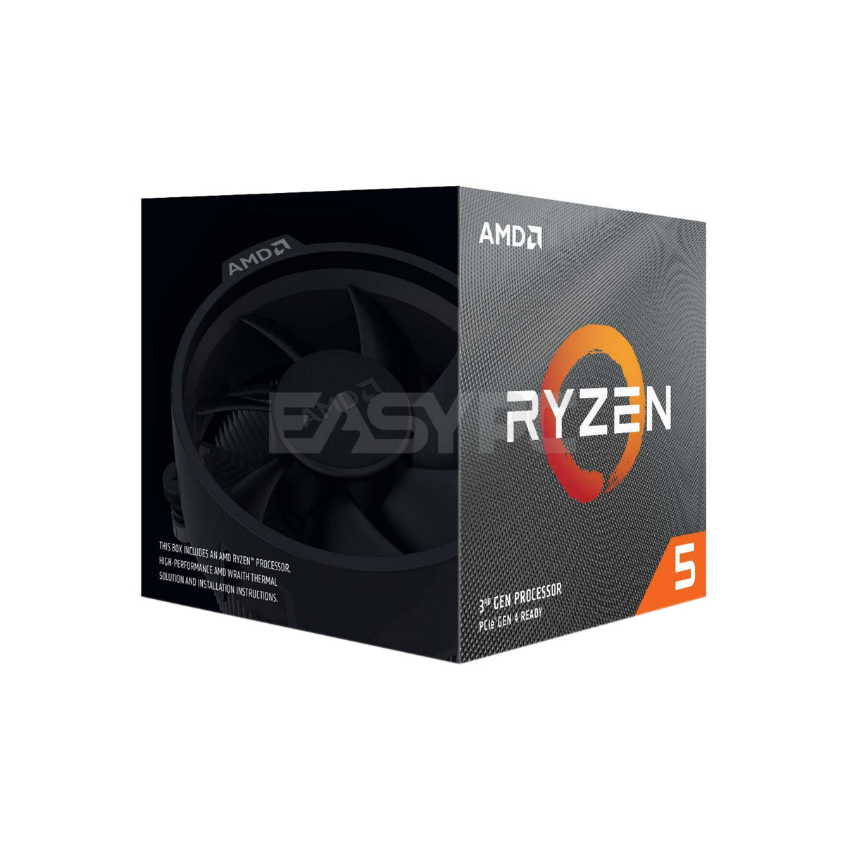 AMD Ryzen 5 3600xt Socket Am4 3.8GHz with Wraith Spire – EasyPC