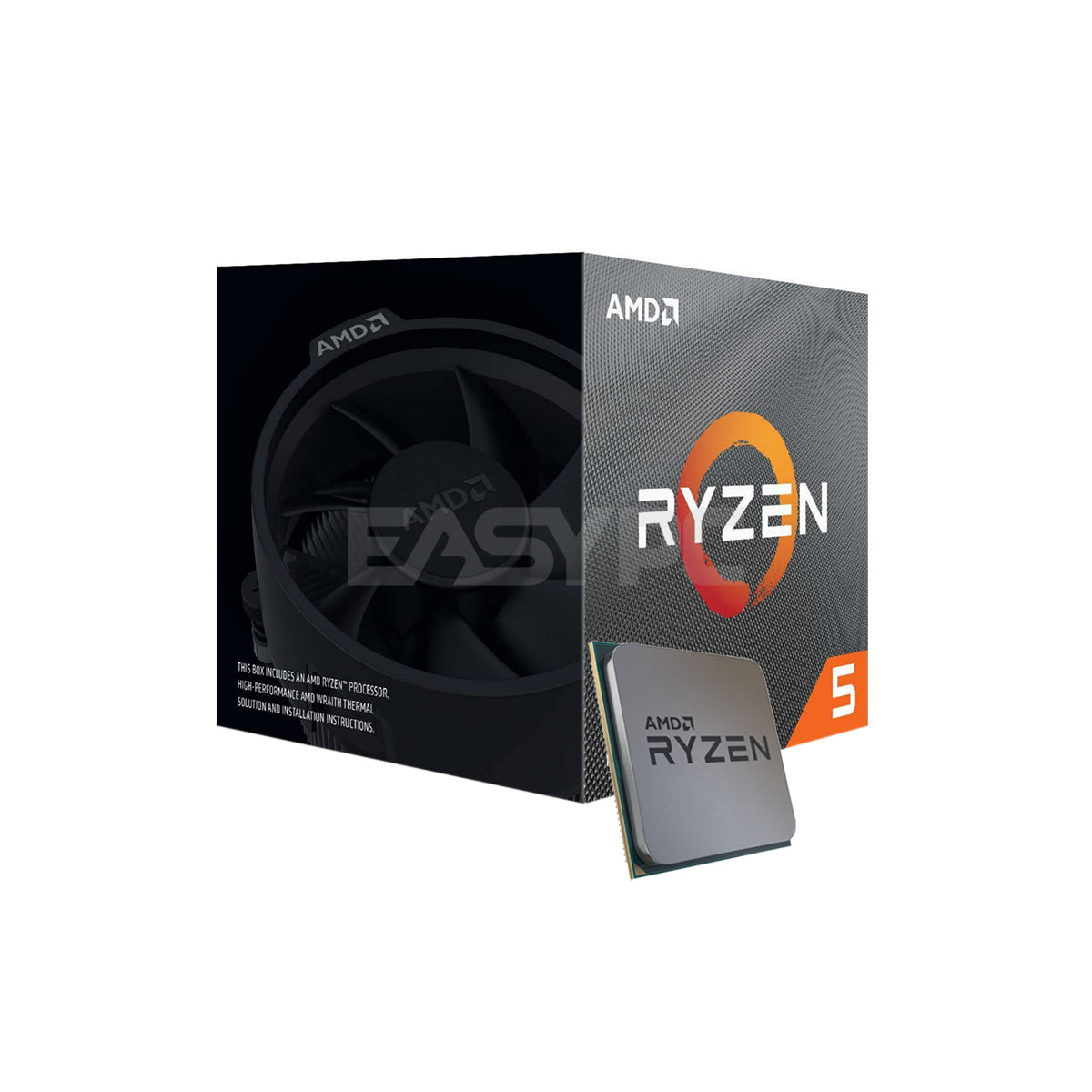 AMD Ryzen 5 3600xt Socket Am4 3.8ghz with Wraith Spire Cooler