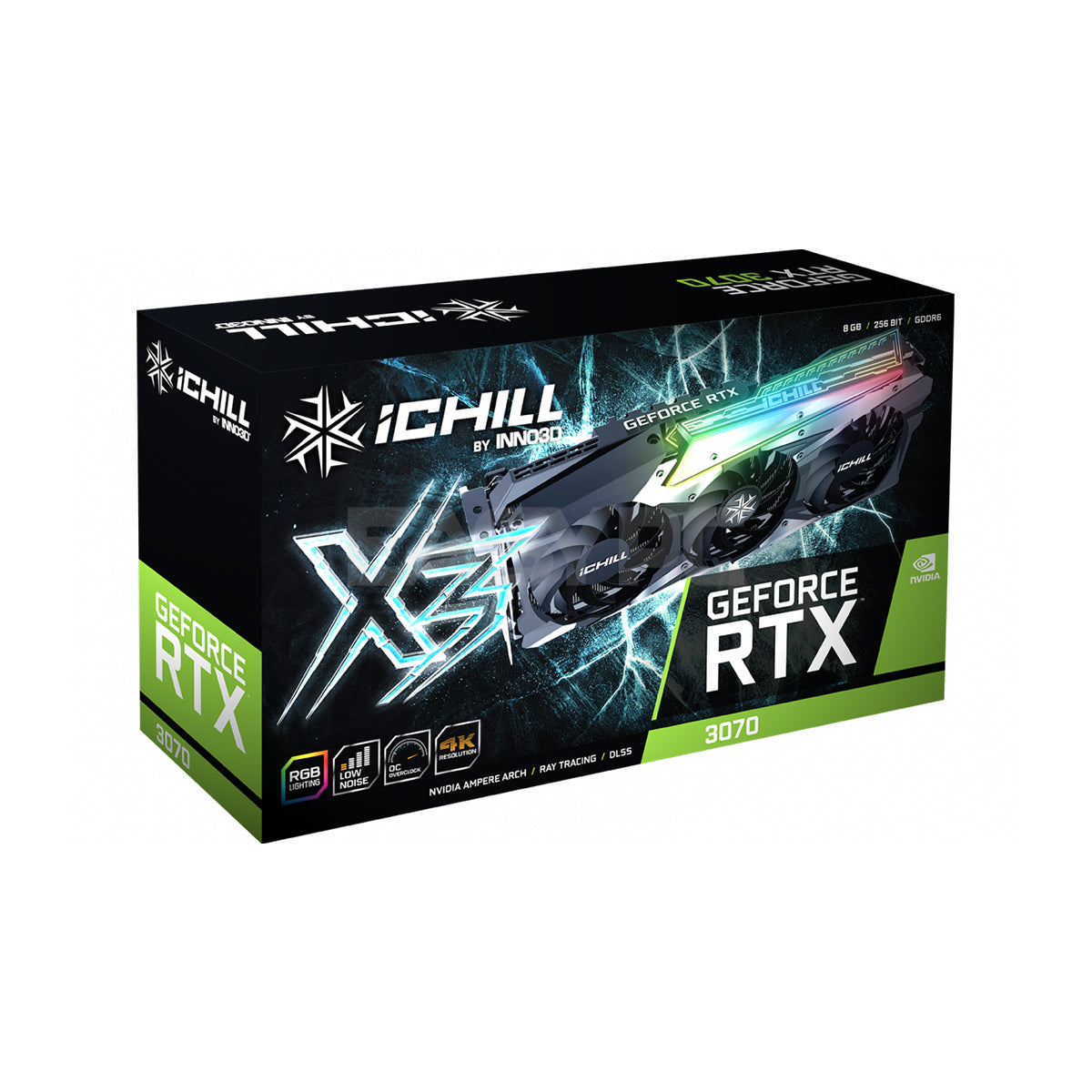 Inno3d Rtx 3070 iChill X3 OC RGB C30703-08D6X-1710VA38H 8gb 256bit