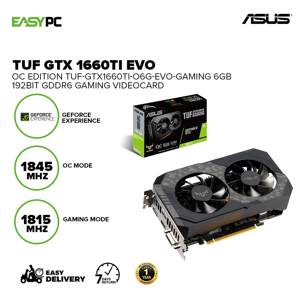 1660 6gb Asus Gtx 1660 Price Philippines ASUS TUF NVIDIA® GeForce
