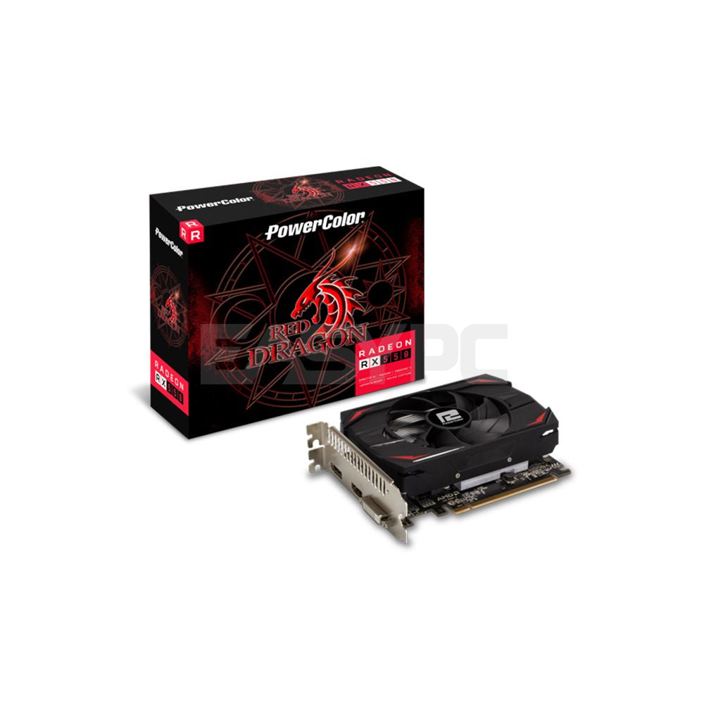 PowerColor Rx 550 AXRX-550-4GBD5-DH 4gb 128bit GDdr5, AMD Xconnect Rea ...