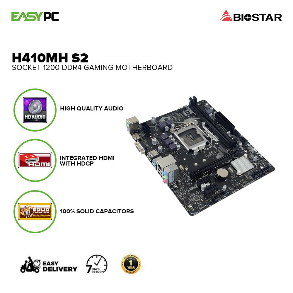 Biostar A520MH 3.1 socket AM4 DDR4 Motherboard – EasyPC