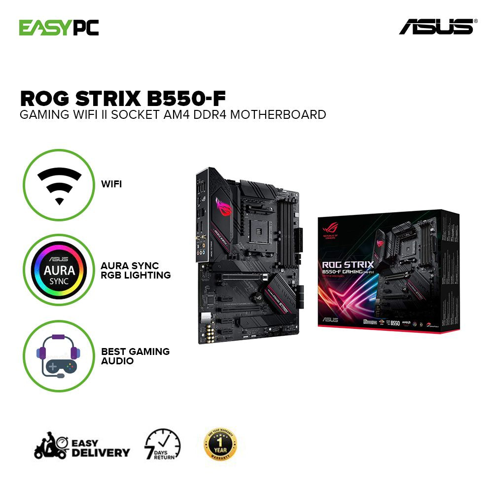 Asus ROG Strix B550-F Gaming Wifi II Socket Am4 Ddr4 Aura Sync RGB