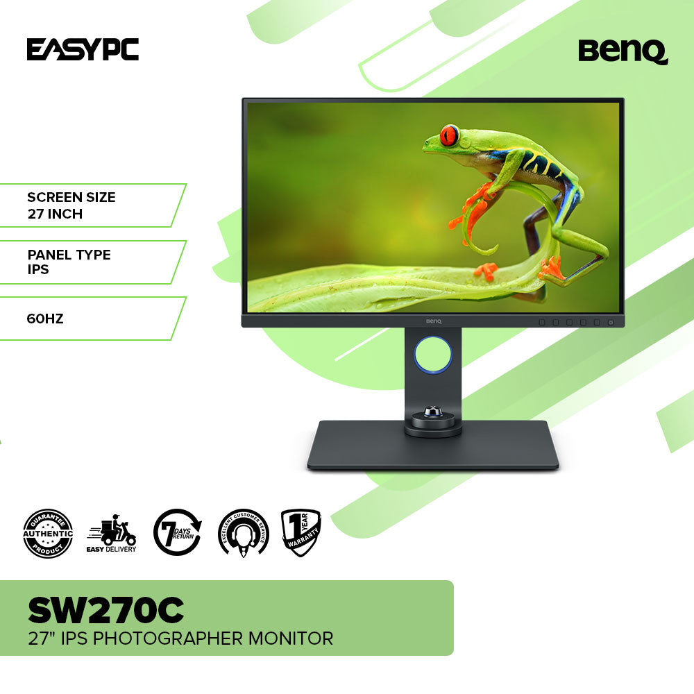 BenQ SW270C 27 IPS Photographer Monitor – EasyPC