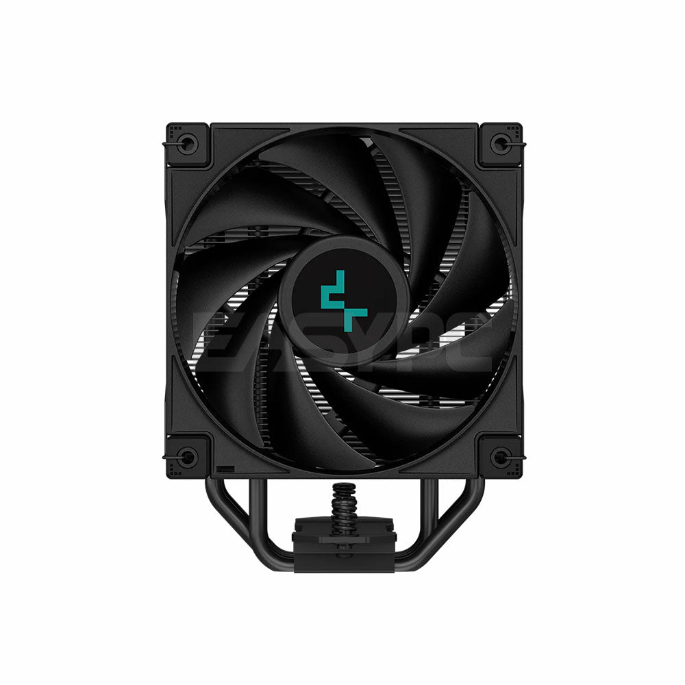 Deepcool Ak400 Zero Dark Single Tower Cpu Air Cooler Black Easypc