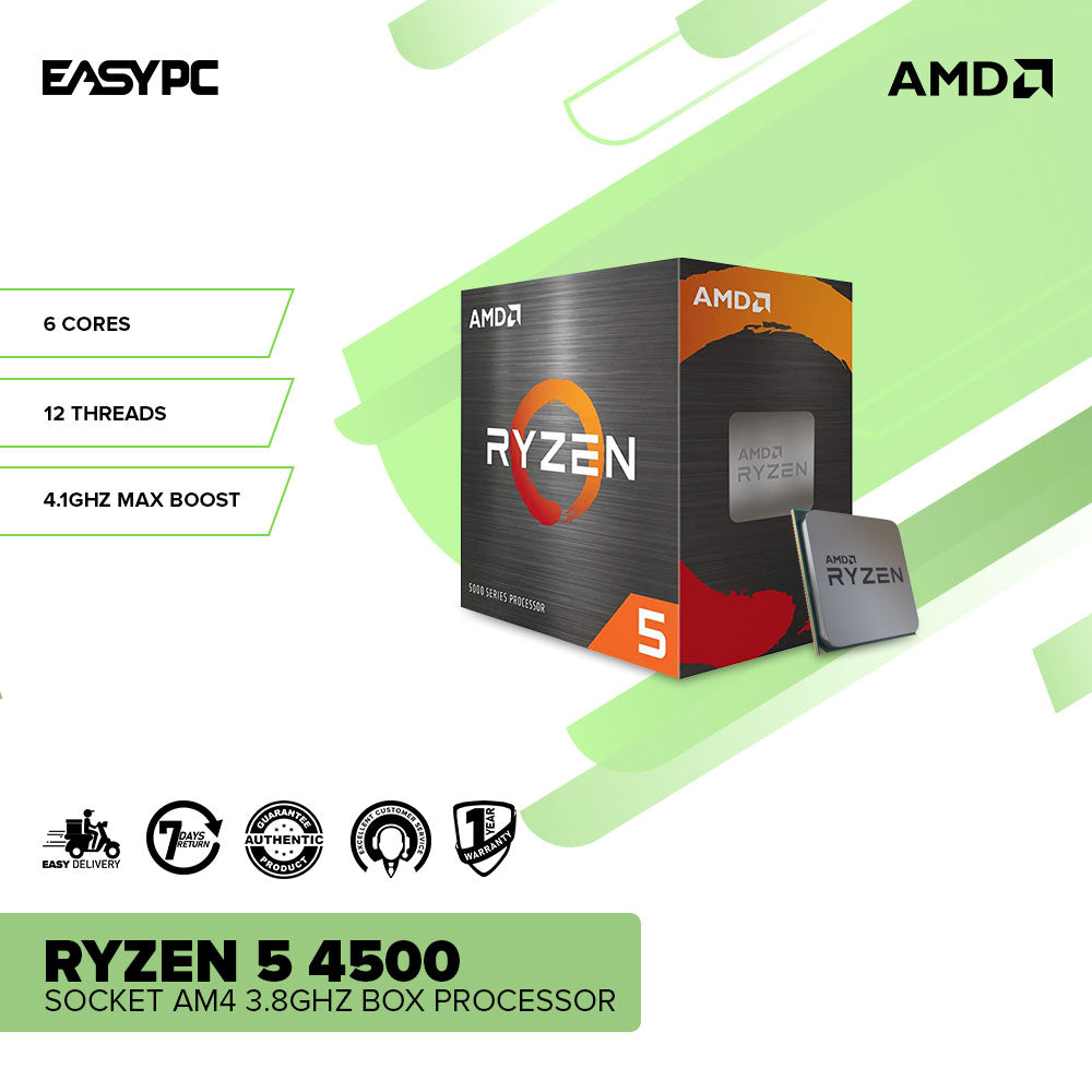 AMD Ryzen 5 4500 Socket Am4 3.6GHz box processor – EasyPC
