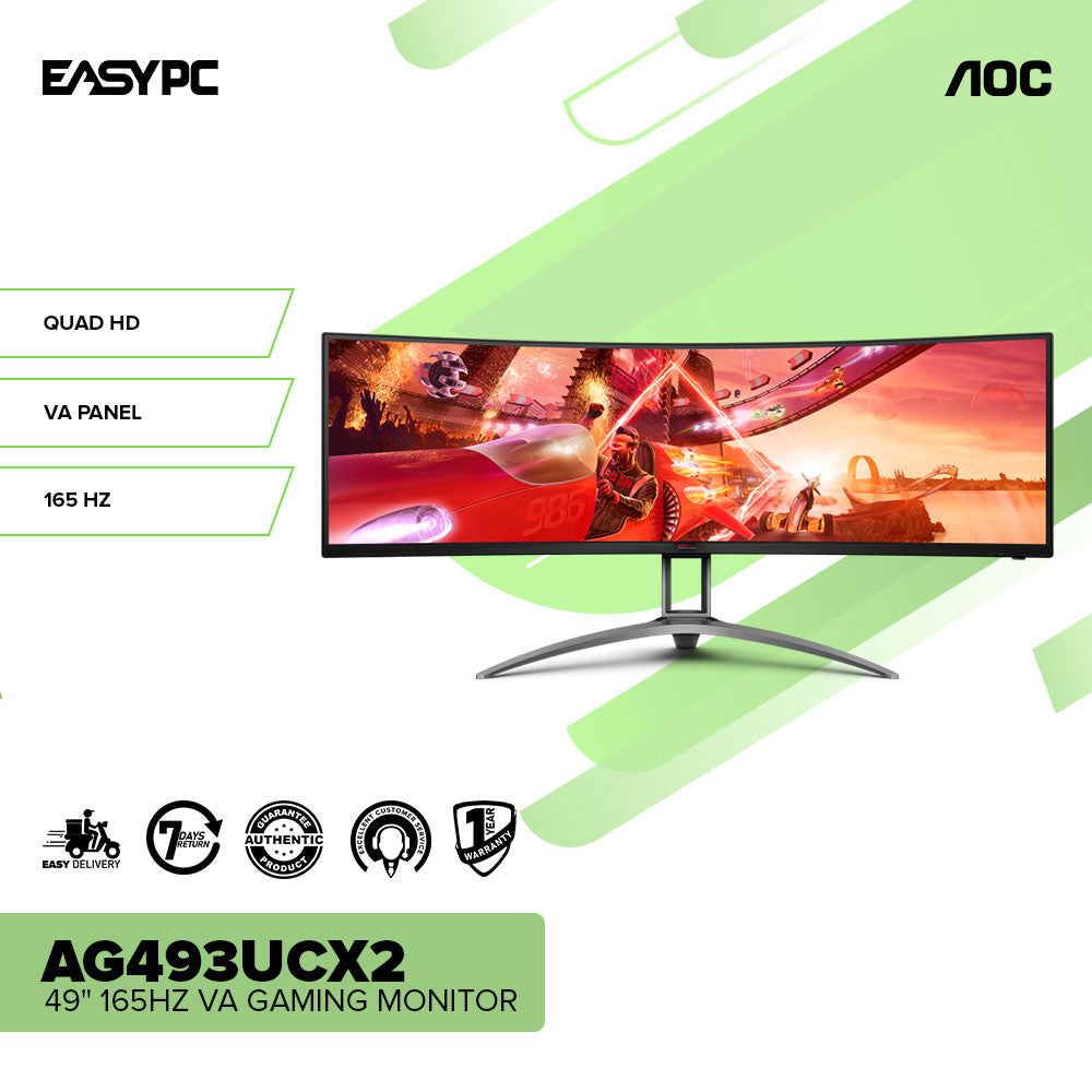 AOC Gaming 27G2SP 27 Frameless Gaming Monitor, FHD 165Hz 1ms, Adaptive-Sync  - Static