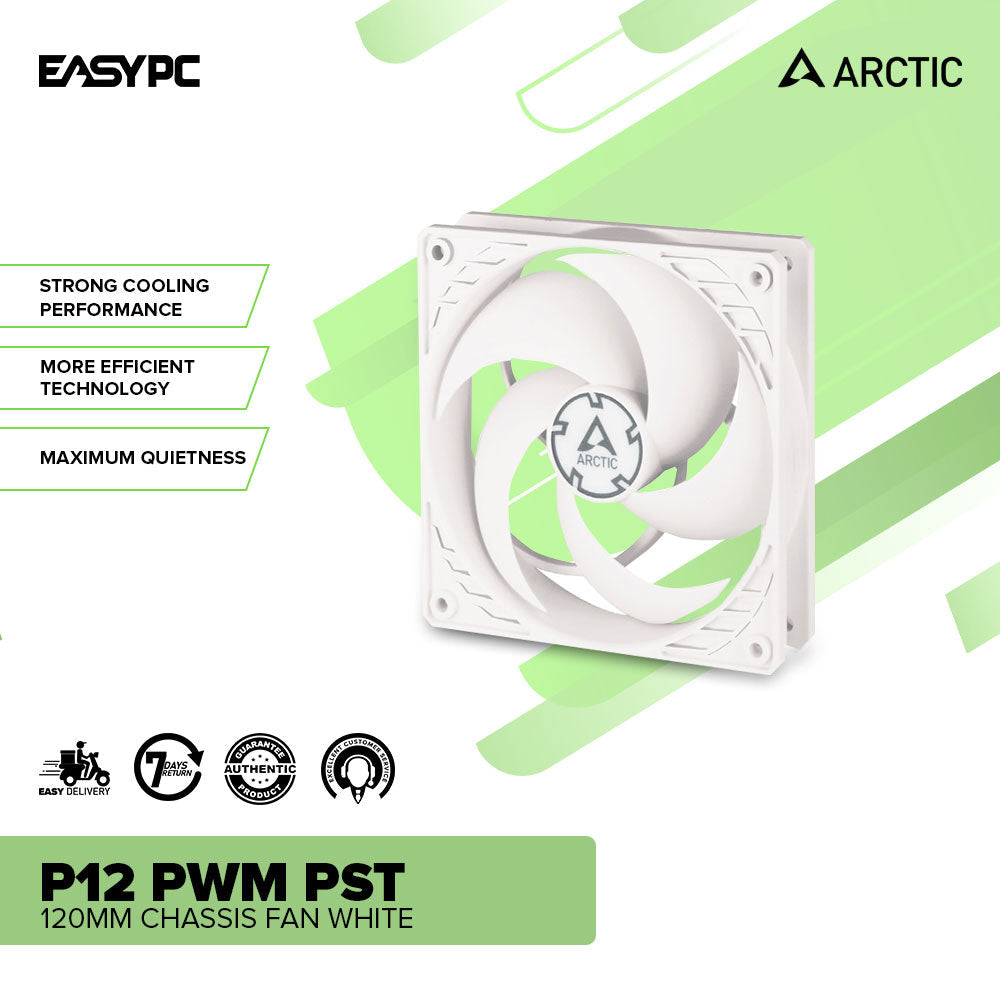 Arctic P12 PWM PST and P12 PWM PST CO 120mm Minimum Vibration Strong P ...