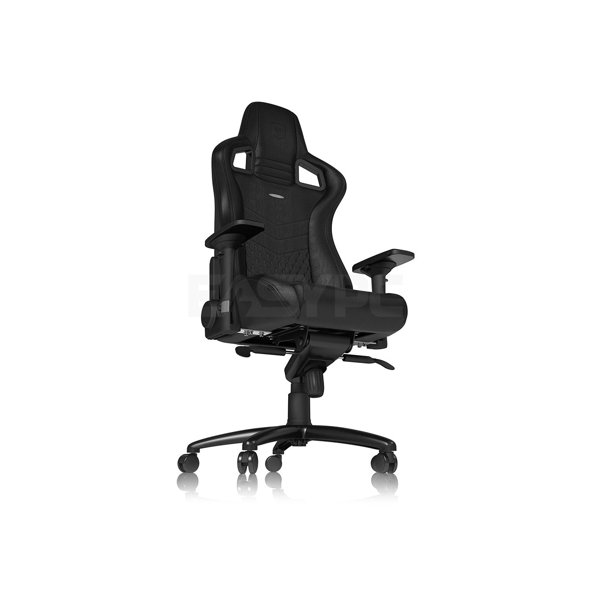 Brand New Noblechairs Epic Gaming Chair Black Real Leather Luxury Real Leather Gaming Chair Superior ergonomics 4D armrest can hold up to 265 lbs