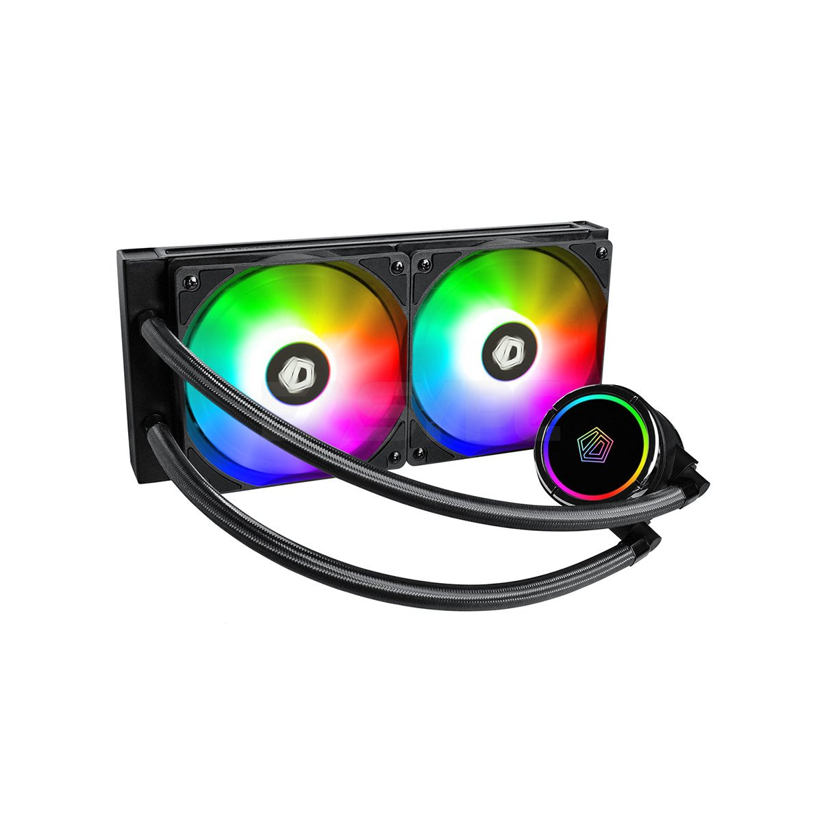 ZOOMFLOW 240X Snow CPU Water Cooler 5V Addressable RGB AIO Cooler