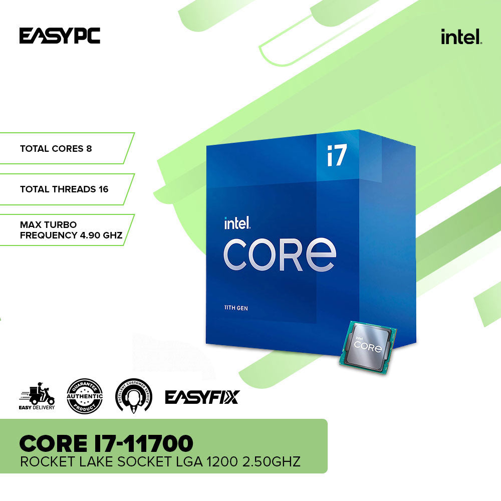 Intel Core i7-11700K 3.6GHz Rocket Lake 16MB Smart Cache Desktop Processor  Boxed