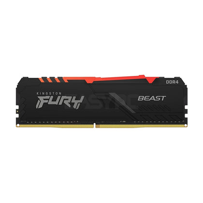 Kingston Fury Beast 16GB 1x16 3200MT/s Ddr4 Memory RGB Black-a