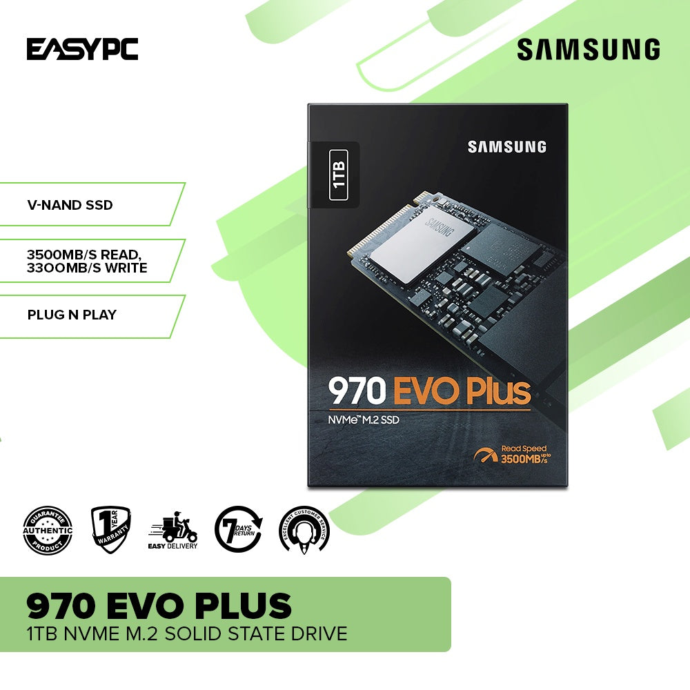 Samsung 970 EVO Plus 1TB NVME M.2 Solid State Drive – EasyPC