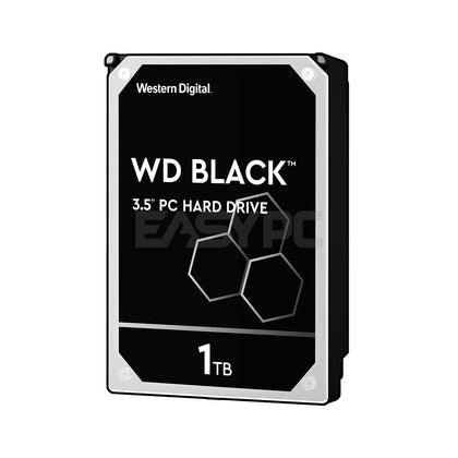 Western Digital 1tb Harddisk Drive Black-a