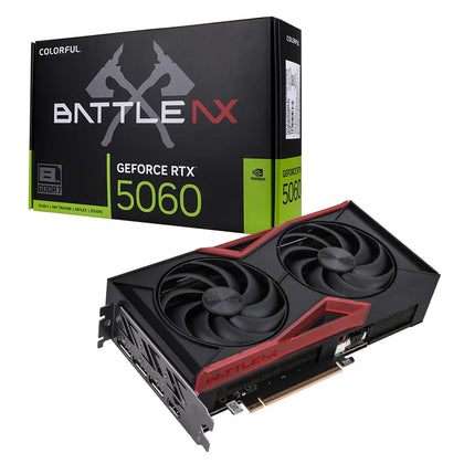 Colorful GeForce RTX 5060 Battle AX DUO 8GB GDDR7 Graphics Card Box Package