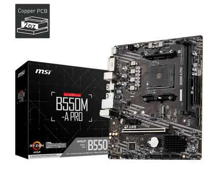 MSI B550M-A PRO Socket Am4 Ddr4 Motherboard