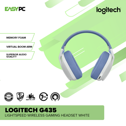 Logitech G435 Lightspeed Wireless Gaming Headset Black