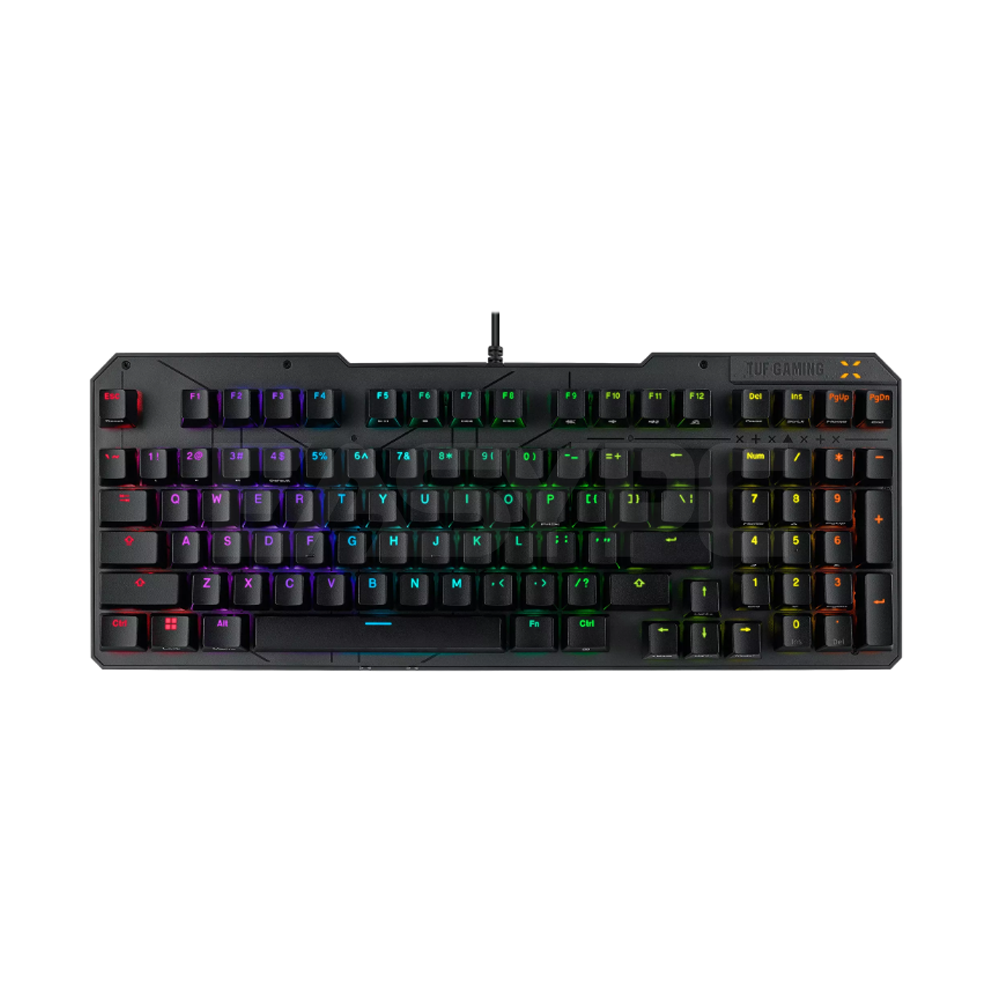 ASUS TUF K3 GEN II Keyboard - Front View