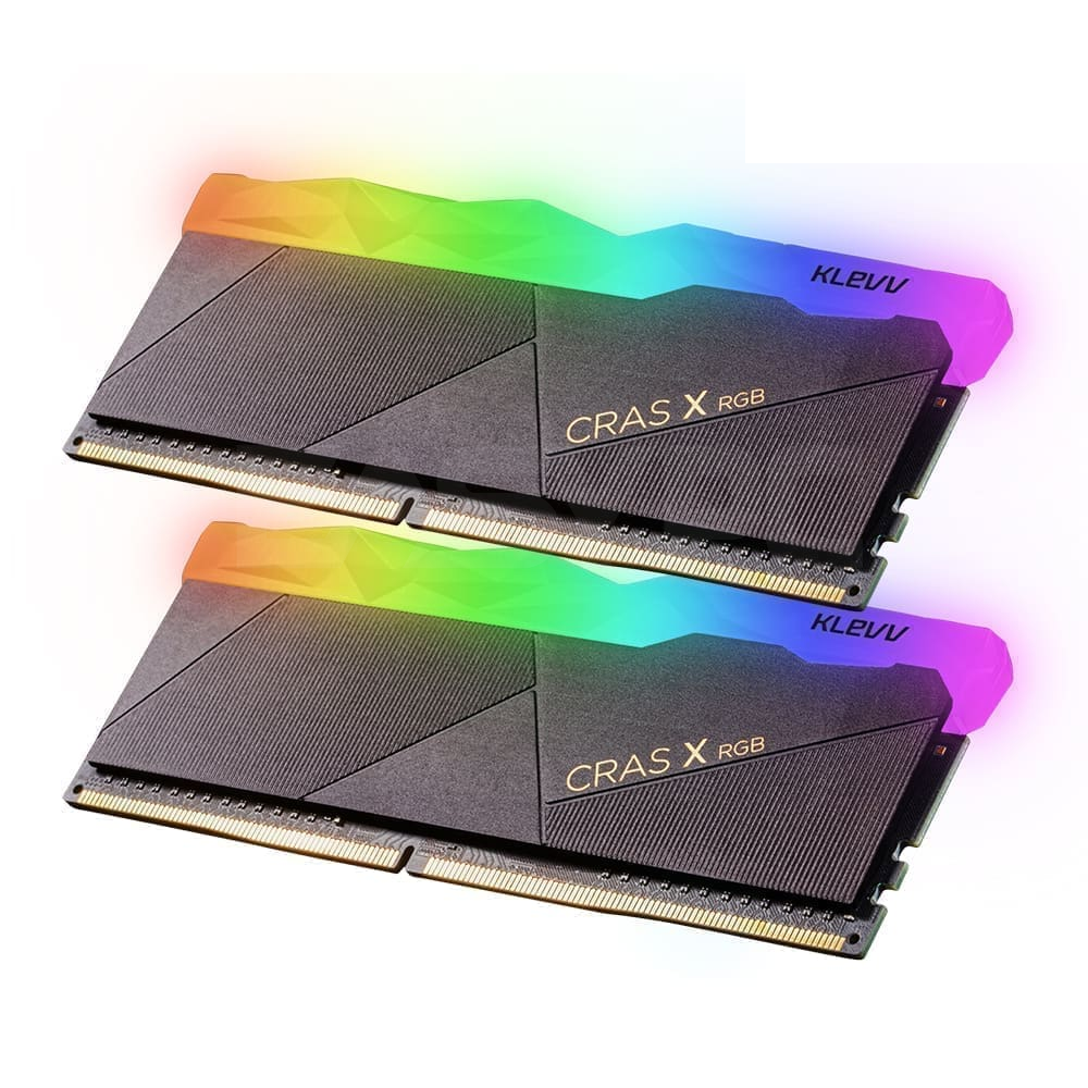 Klevv Cras X 16GB 2x8 3200MHz DDR4 RGB Memory Black – EasyPC