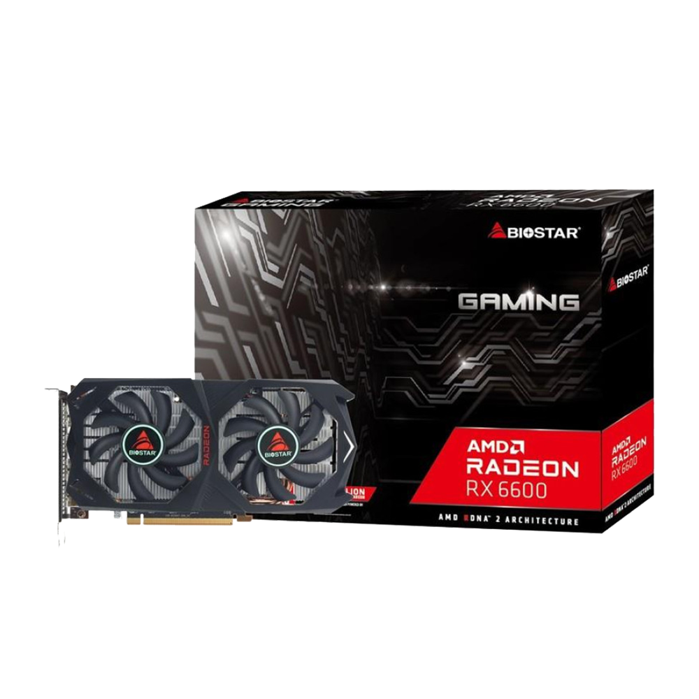 RADEON RX6600　BIOSTAR VA6606RM81 8GB BIOSTAR Radeon RX 6600 VA6606RM81 8GB 128-bit GDDR6 Videocard – EasyPC