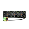 1stplayer CC360 ARGB AIO CPU Liquid Cooler w/ Temp Display Black-a