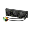 1stplayer CC360 ARGB AIO CPU Liquid Cooler w/ Temp Display Black-c