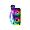 1stplayer Mothra MT240 Infinite Space ARGB AIO Liquid CPU Cooler Black-c