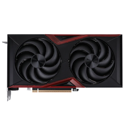 Colorful RTX 5060 Battle AX DUO Dual Fan Graphics Card Angle View