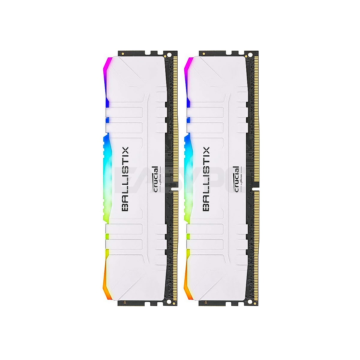 Crucial Ballistix 16GB 2x8 Ddr4 3200Mhz RGB Gaming Memory White - EOL