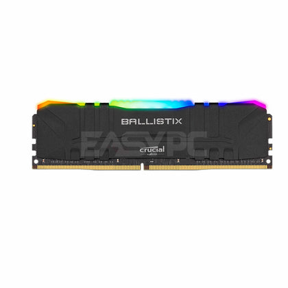 Crucial Ballistix 8gb Ddr4 3600mhz Desktop RGB Gaming Memory Black