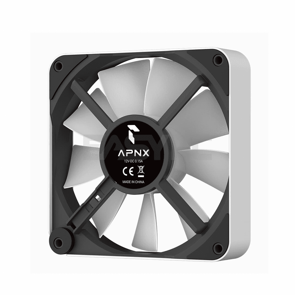 Aerocool APNX FP2-120 PWM ARGB Chassis Fan White f