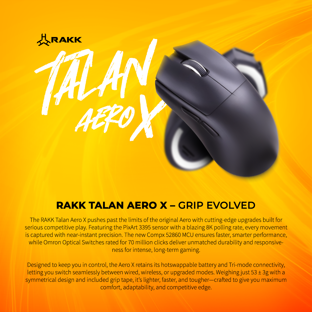 RAKK Talan Aero X Lorikeet - Main View