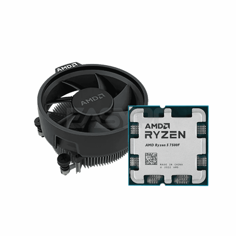 AMD Ryzen 5 7500F 6-Core 12-Thread Socket AM5 CPU Processor OEM Tray