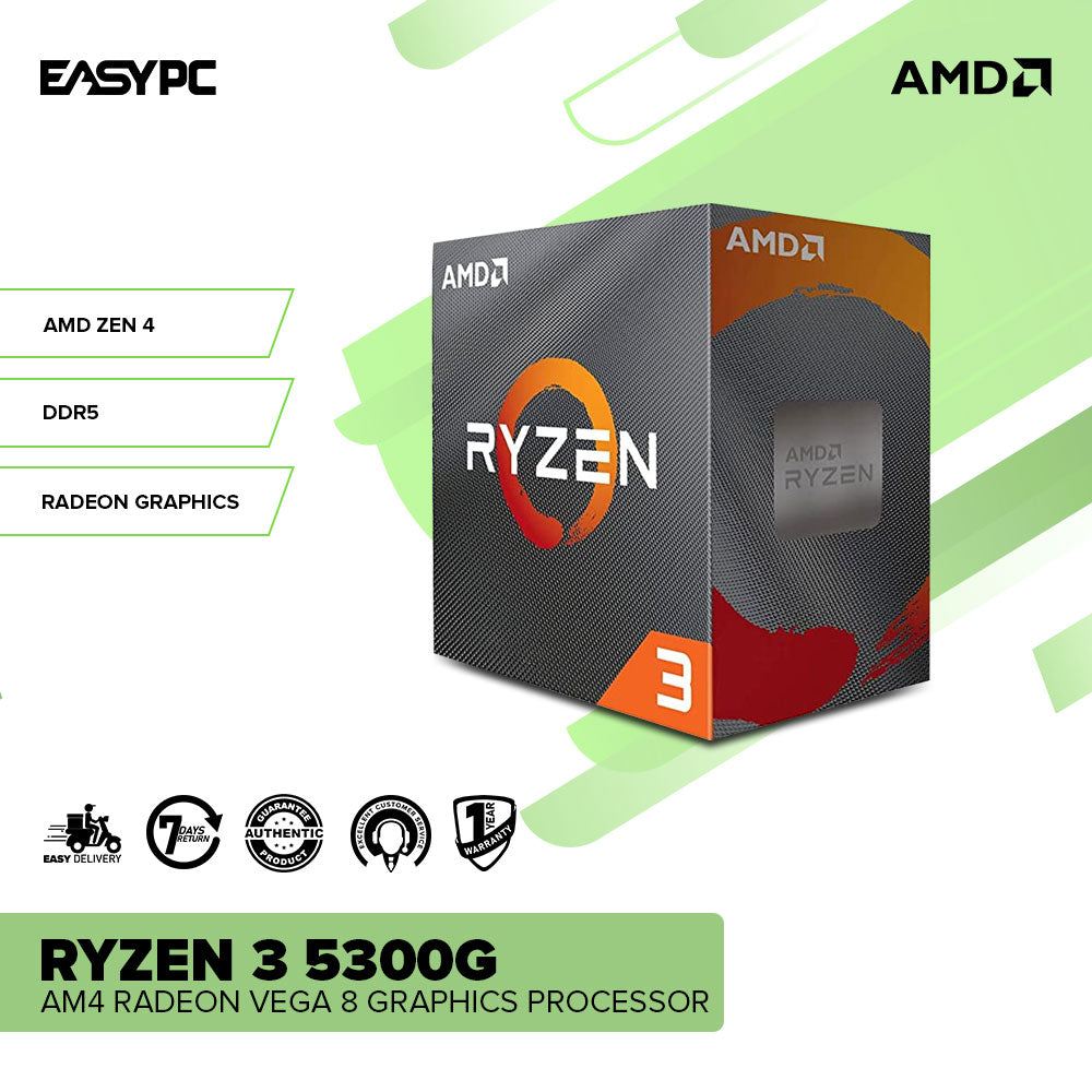 Processor 5300x Ryzen AMD RYZEN 5300G AM4 Radeon Vega